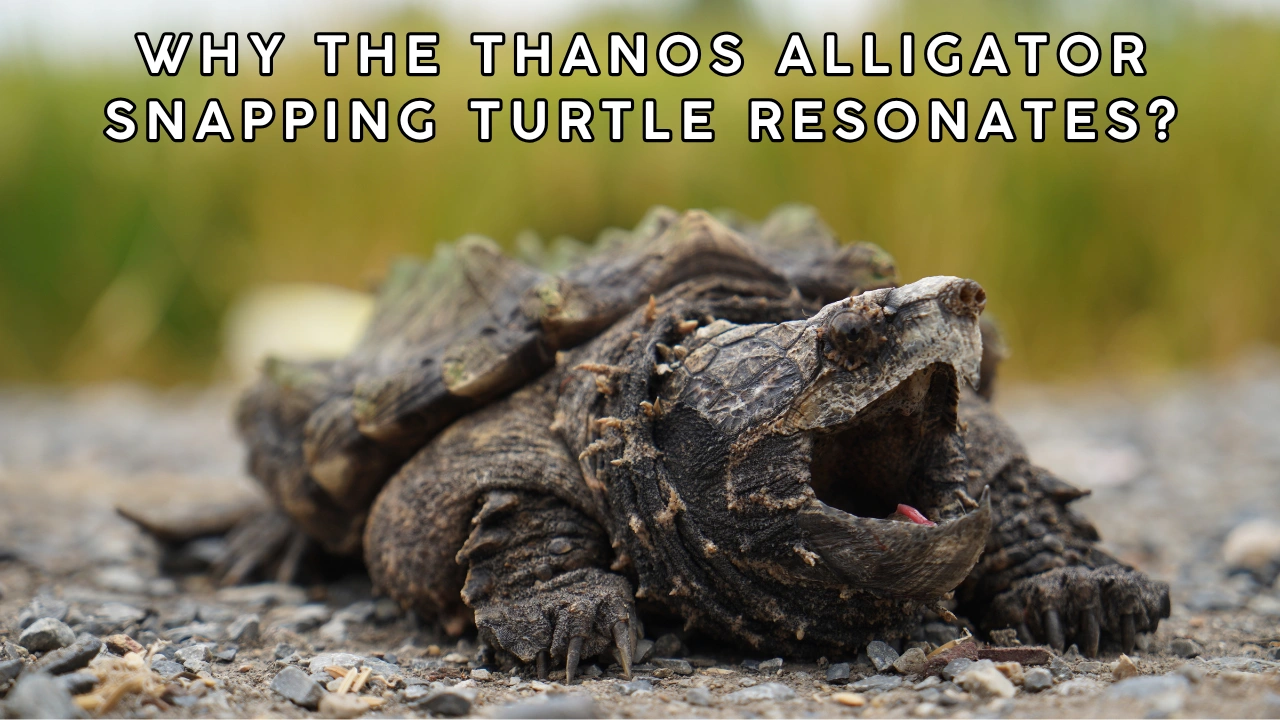 Why the Thanos Alligator Snapping Turtle Resonates