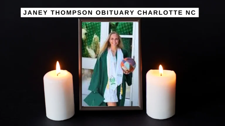 Janey Thompson Obituary Charlotte NC