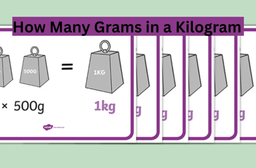 how many grams in a kilogram