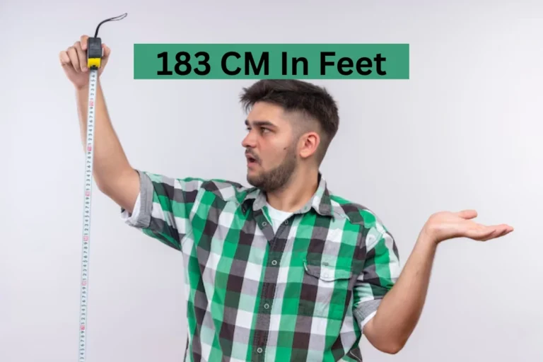 183 cm in Feet