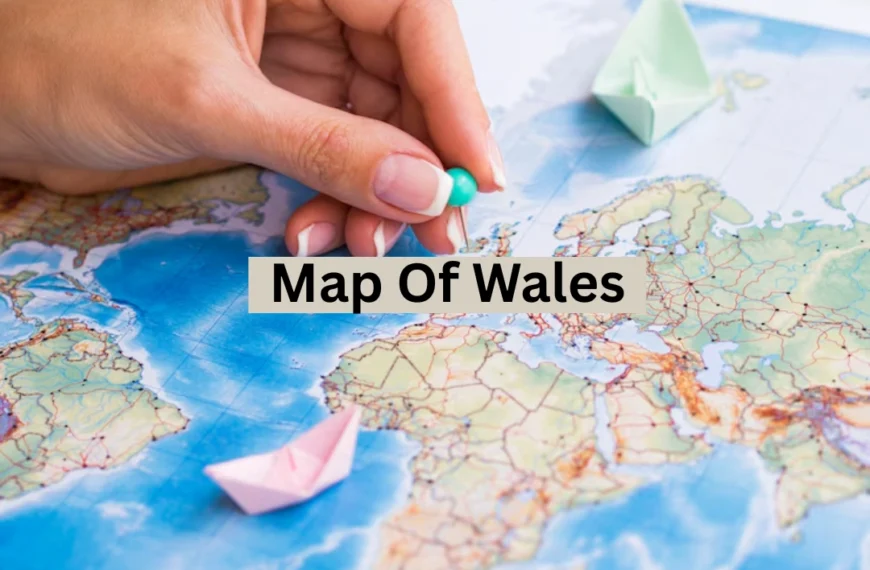 Map Of Wales